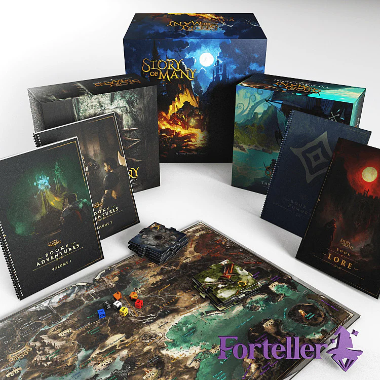 Story of Many - All in (Standee Version) Kickstarters, On demand, Imported Games, All Products, KS Games on Demand image