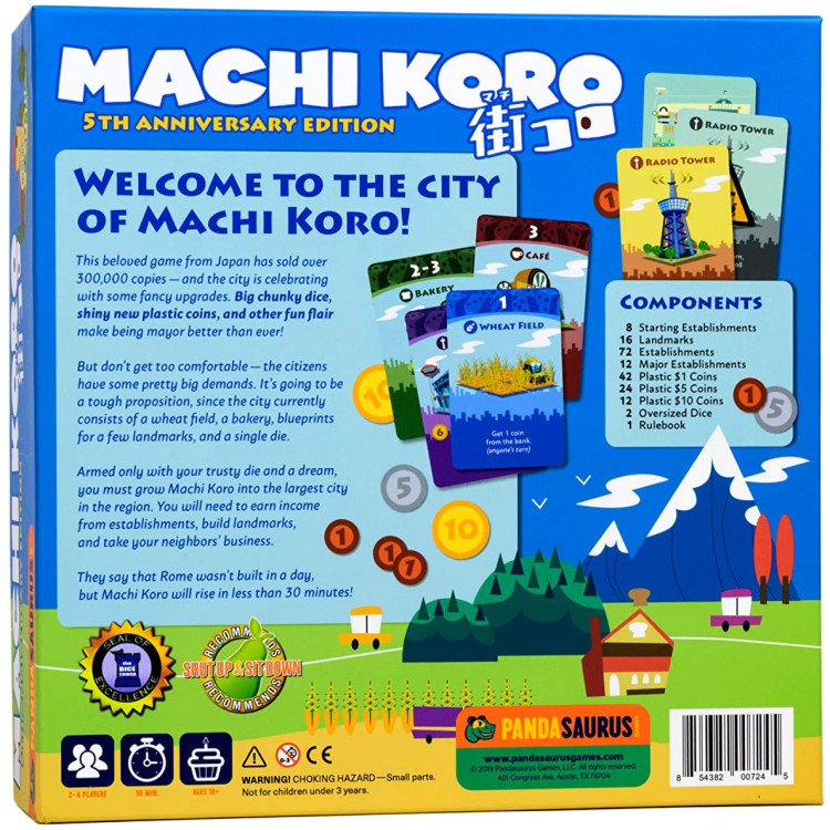 Machi Koro 5th Anniversary Edition image