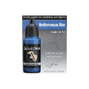 Scale Color Range SC51 MEDITERRANEAN BLUE
