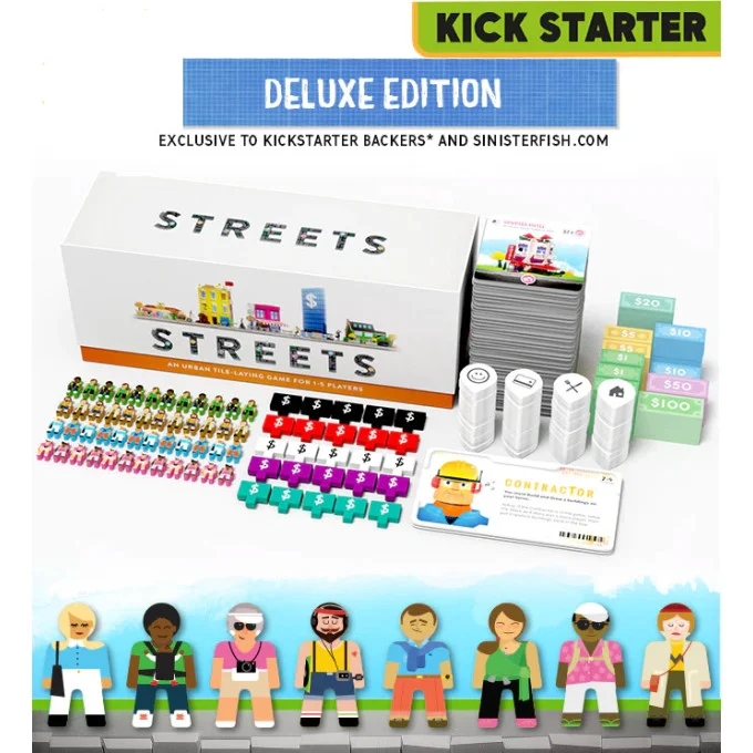 KS Streets: Deluxe Edition All Board Games, Kickstarters, KS Games In Stock, All Products image