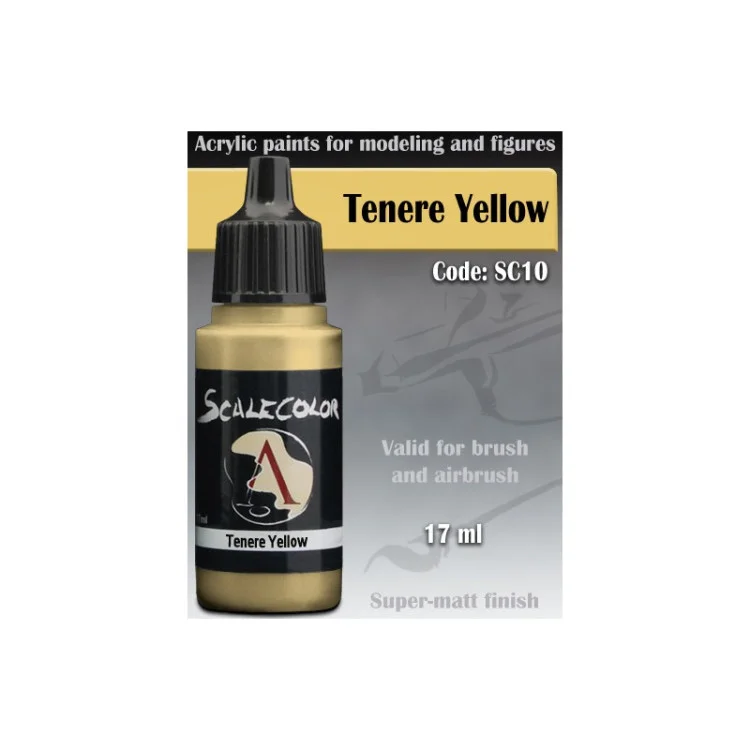 Scale Color Range SC10 TENERE YELLOW