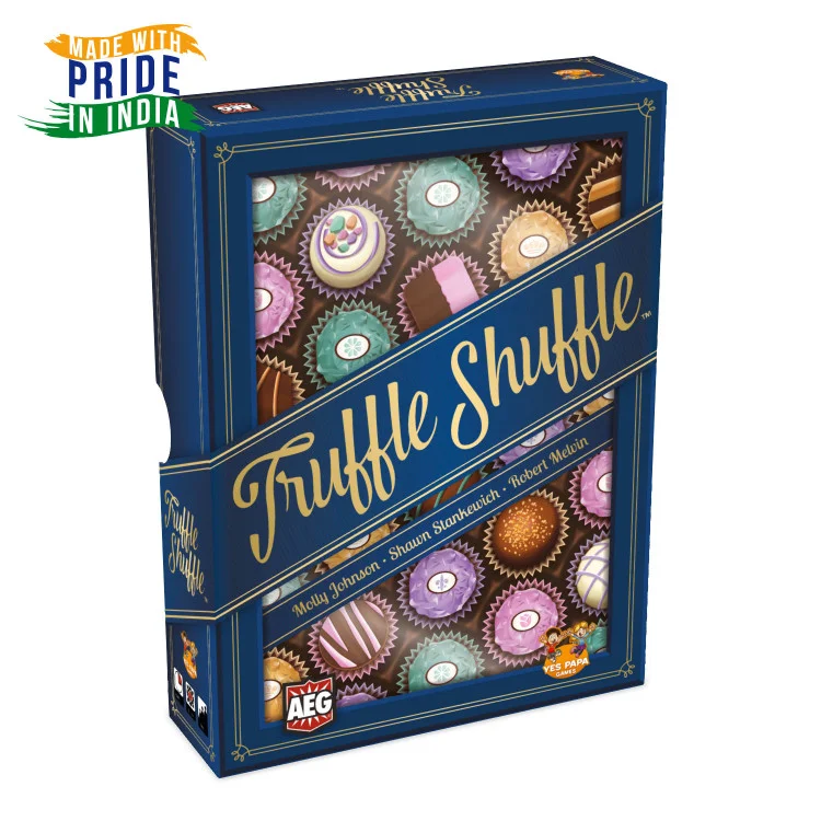 Showing image for Truffle Shuffle - English / Hindi Edition Truffle Shuffle - English / Hindi Edition All Board Games, On Sale !, Our Games, Published Games, For Cafe, 2- Next 21 to 50 Games, Made in India !, All Products image