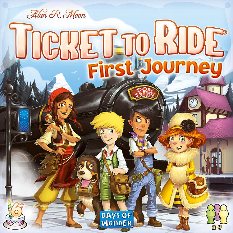 Showing image for Ticket to Ride: First Journey Europe Ticket to Ride: First Journey Europe On demand, Imported Games, All Products image