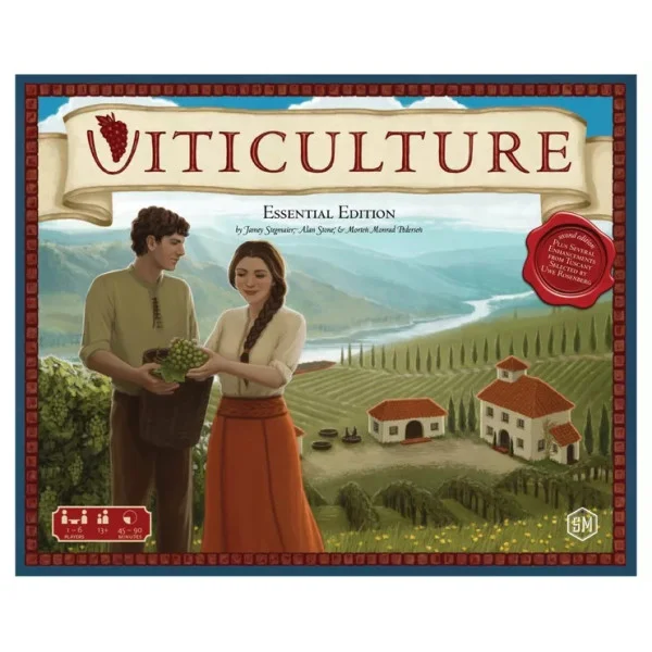 Showing image for Viticulture Essential Edition Viticulture Essential Edition All Board Games, Best Sellers, BGG Top 100, Imported Games, For Cafe, 3- Next 51 to 100 Games, All Products image