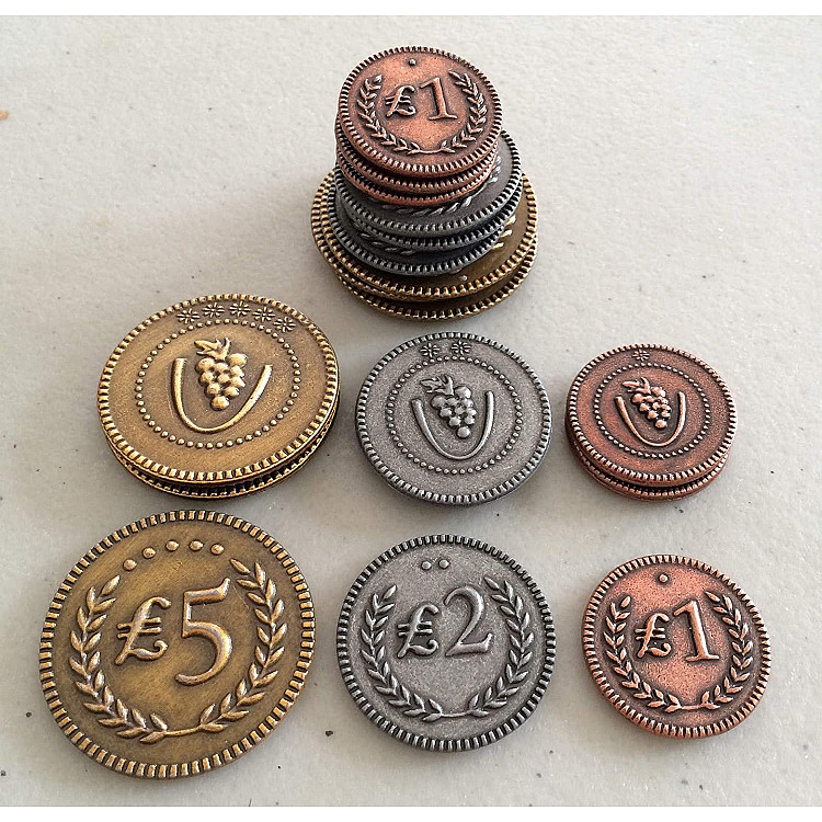 Viticulture Metal Coins image