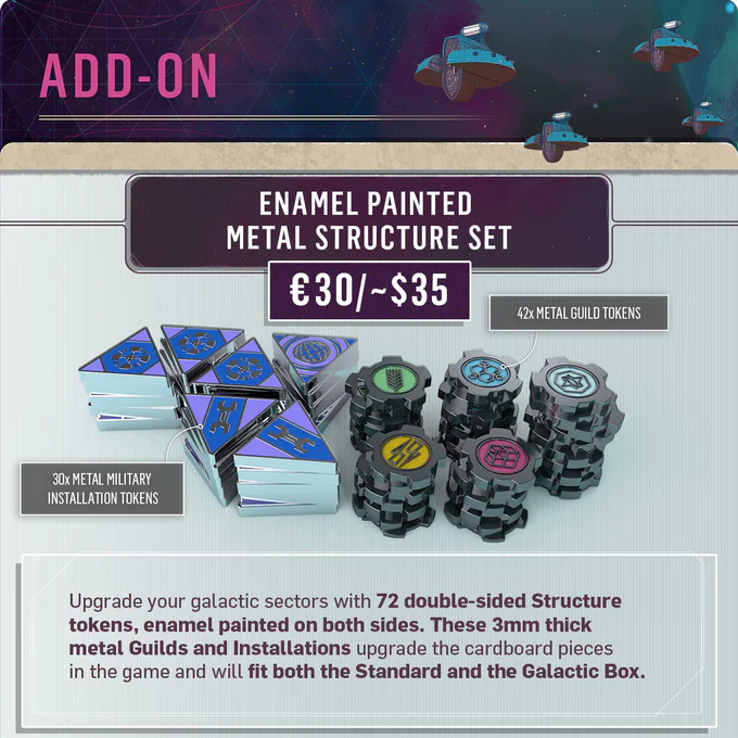 KS Voidfall - Enamel Painted Metal Structure Set Kickstarters, KS Games on pre-order, All Products image