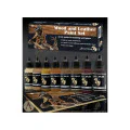 Scale 75 Wood and Leather Paint Set
